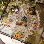 Halloween Colorful UV-DTF Rub-on Stickers