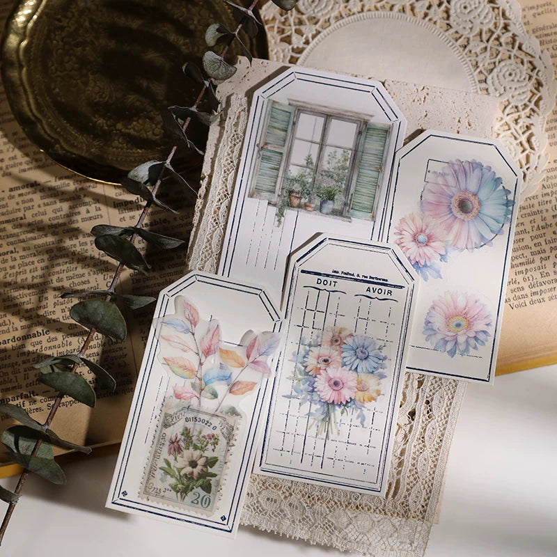 Spring Bouquet Vellum Stickers