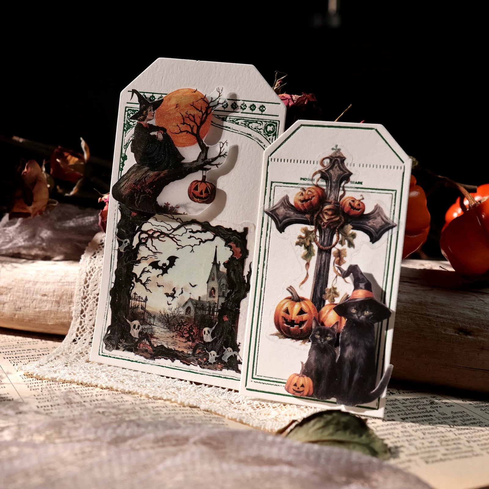 Halloween Adventure Vellum Stickers
