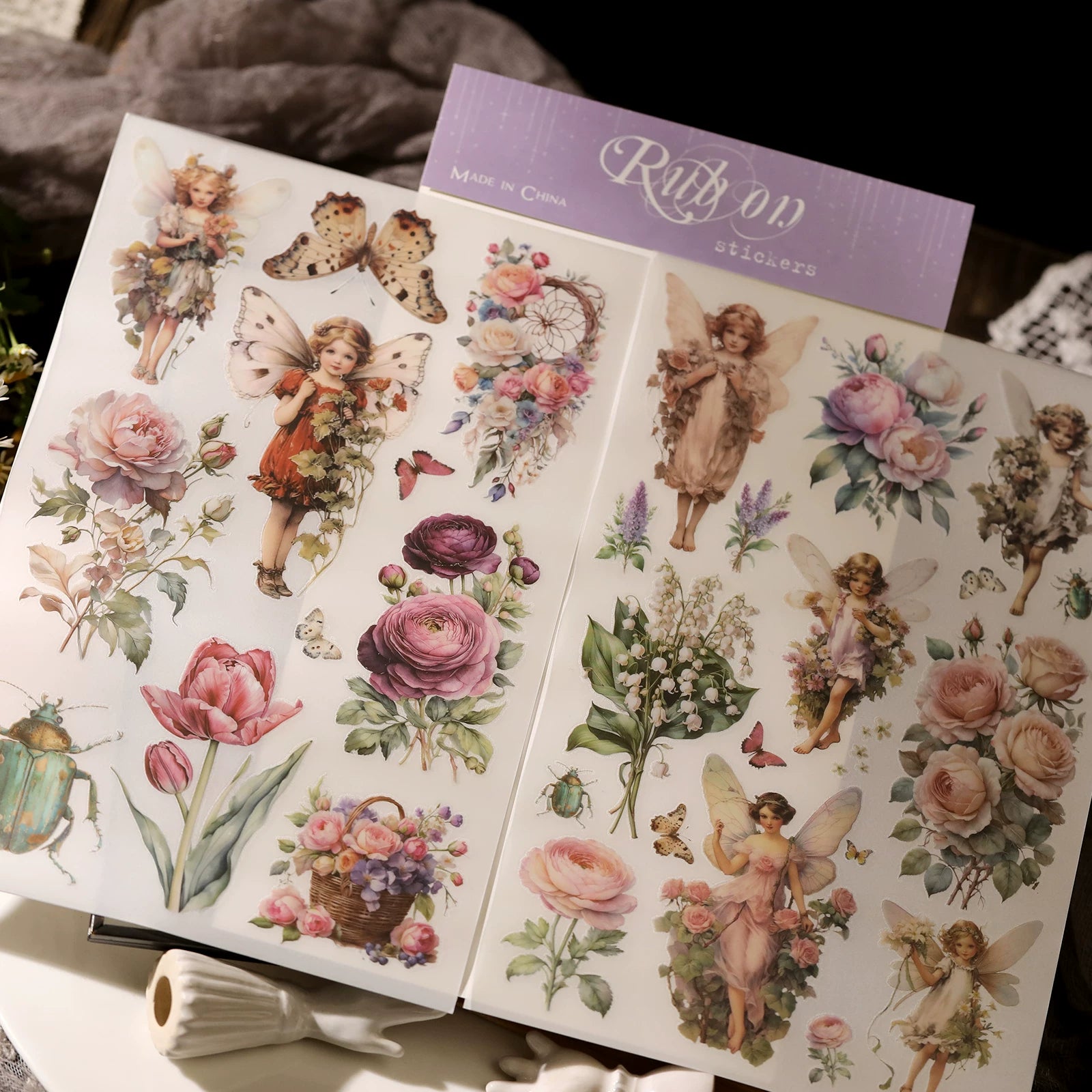 Fairy Matte Rub-on Transfers