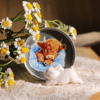 West Highland Cow UV-DTF Rub-on Stickers