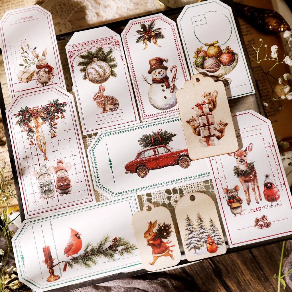 Christmas Matte Rub-on Transfers
