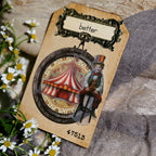 Circus Vellum Stickers