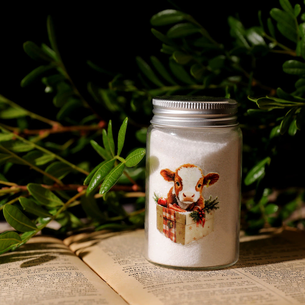 Christmas Box UV-DTF Rub-on Stickers