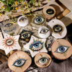 Halloween Eyes UV-DTF Rub-on Stickers