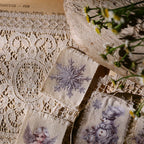 Silver Christmas Matte Rub-on Transfers 2 Small Sheets