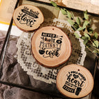 Kitchen Phrases UV-DTF Rub-on Stickers