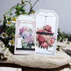 Blooming Flowers Vellum Stickers