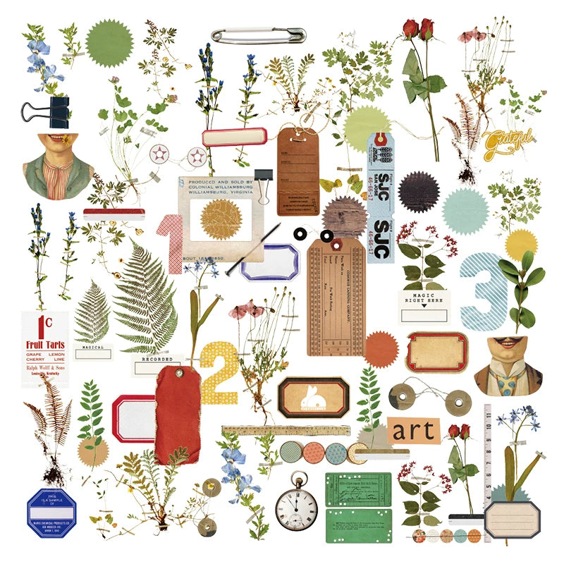 Botanist Vellum Stickers