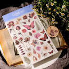 Butterfly Matte Rub-on Transfers