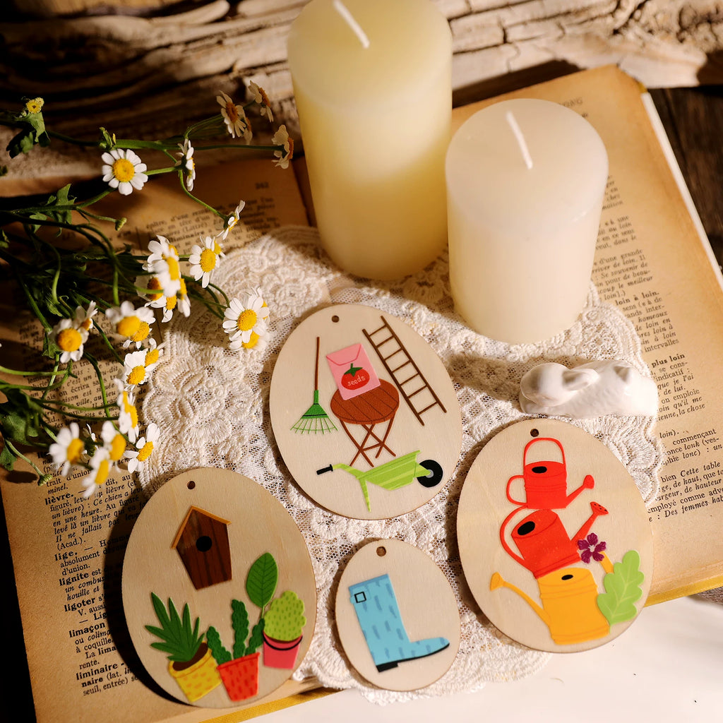Spring Farm UV-DTF Rub-on Stickers
