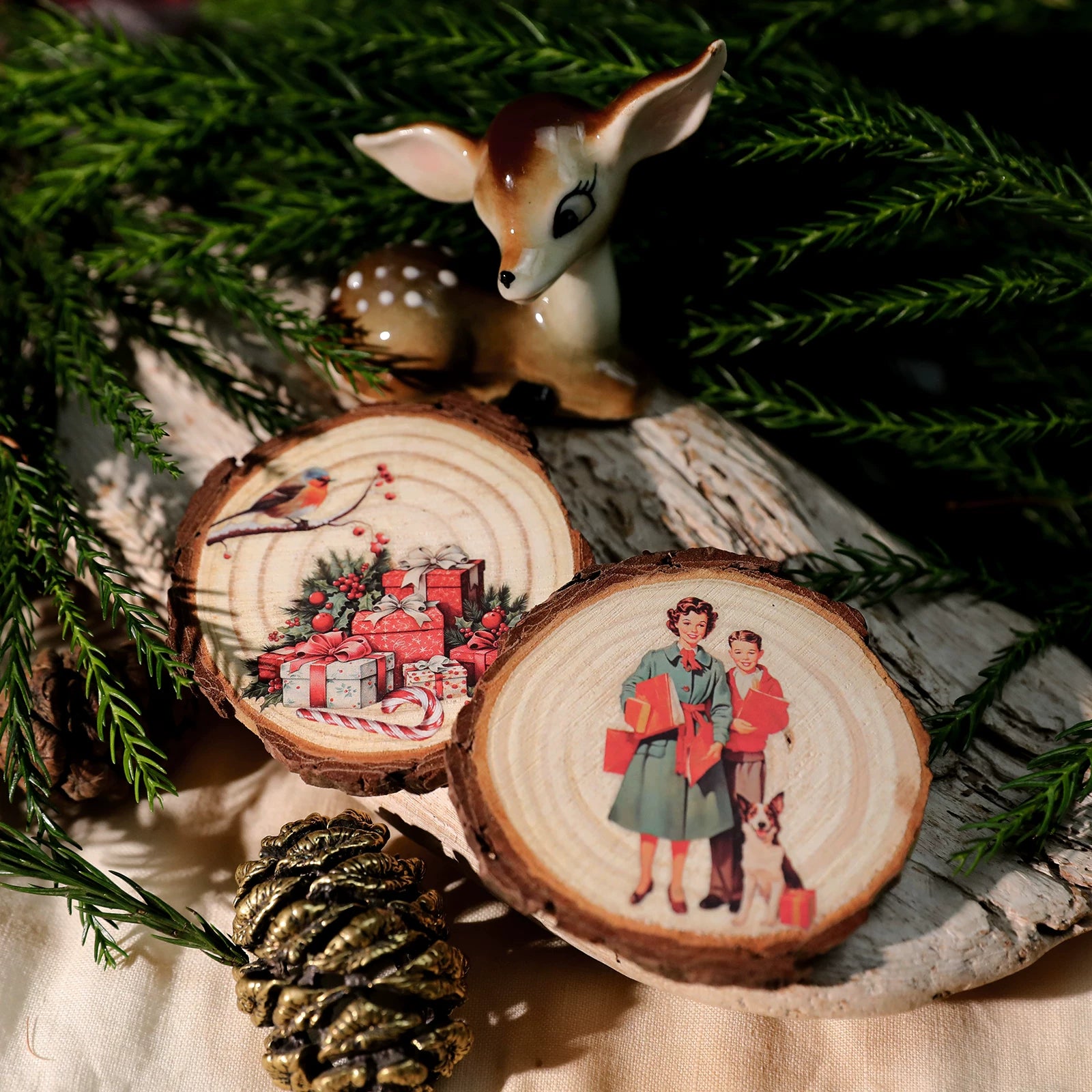 Christmas Family Matte Rub-on Transfers