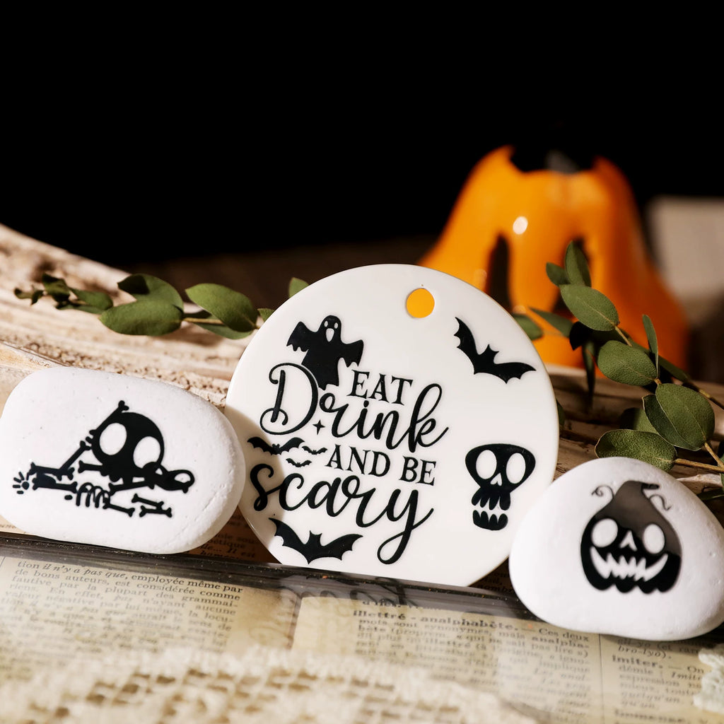 Halloween Halloween UV-DTF Rub-on Stickers