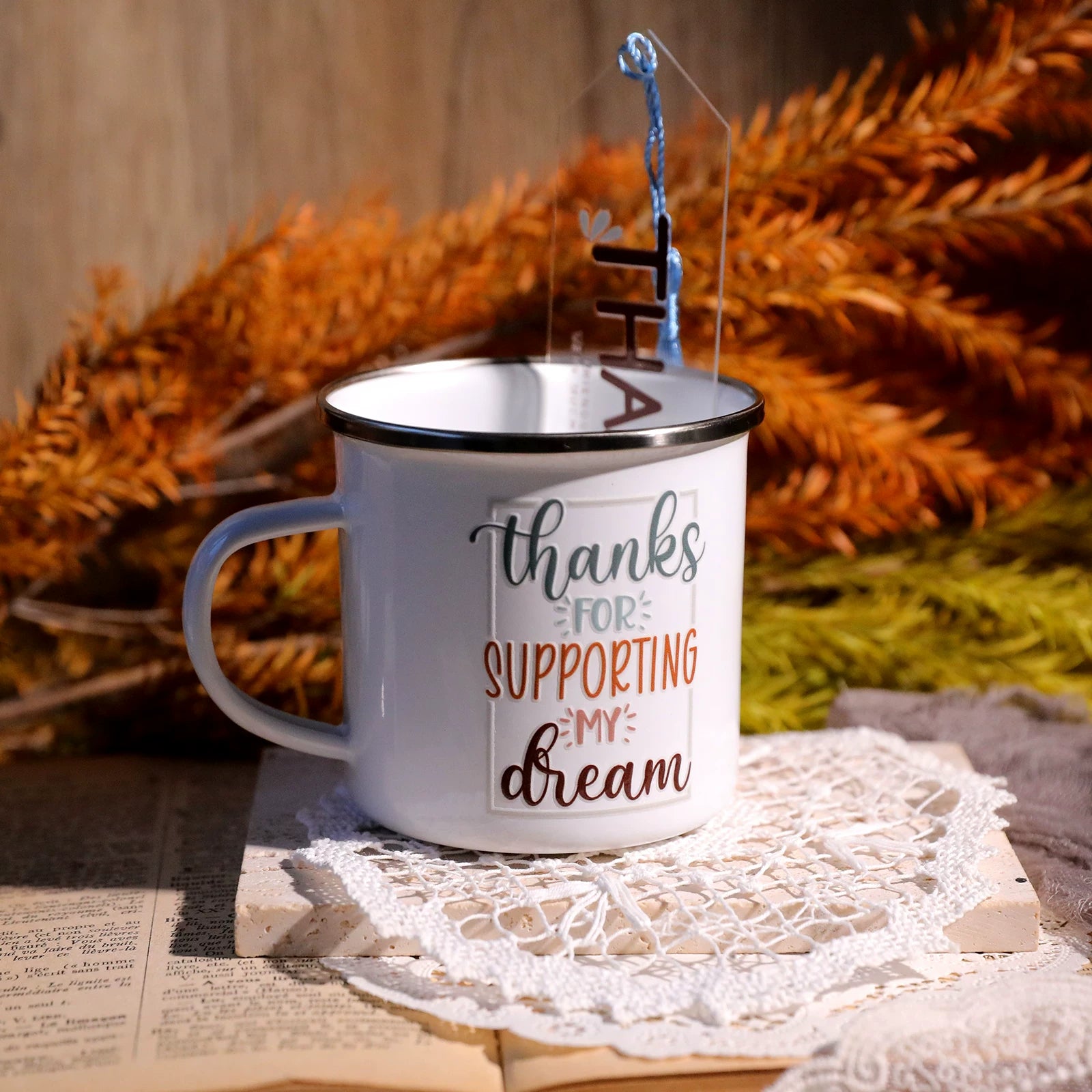 Thanks Quotes UV-DTF Rub-on Stickers