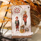Halloween Matte Rub-on Transfers 2 Small Sheets - Witch