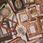 Ephemera Dial Photo Frame Paper Cards
