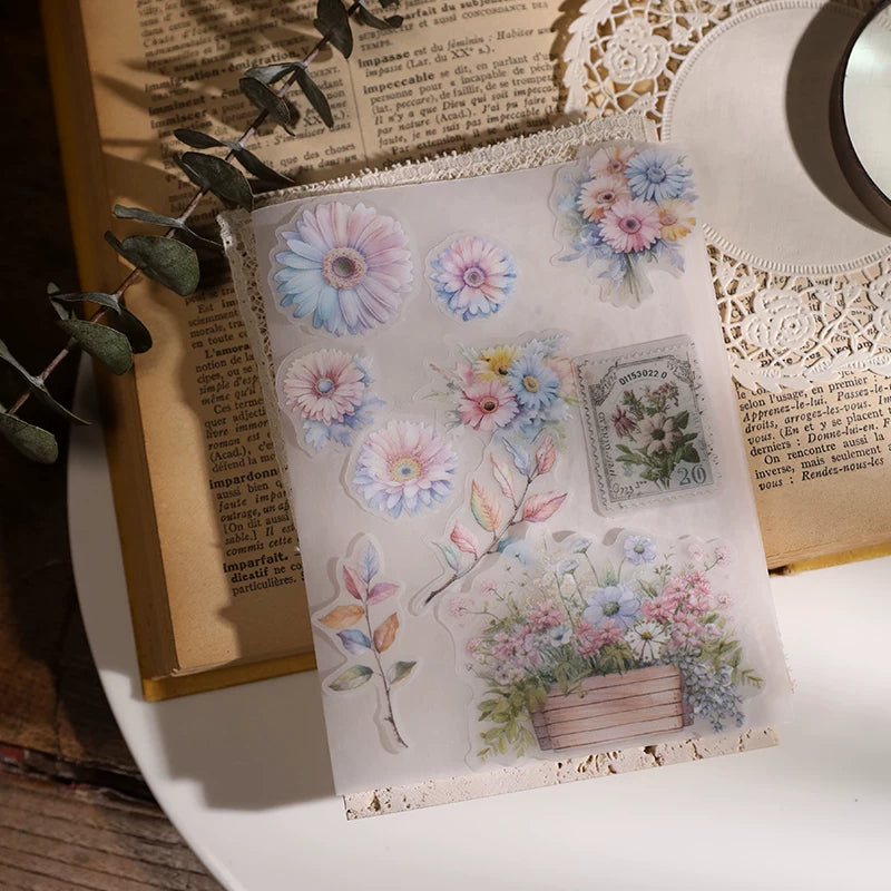 Spring Bouquet Vellum Stickers