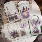 Lavender Vellum Stickers