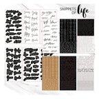 Words and Phrases Strips Self-adhesive Stickers