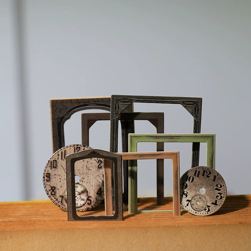 Ephemera Dial Photo Frame Paper Cards