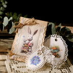 Easter Matte Rub-on Transfers - Blue