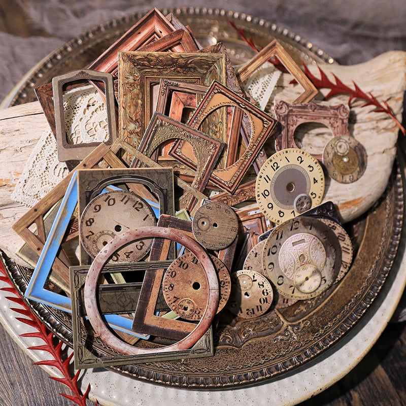 Ephemera Dial Photo Frame Paper Cards