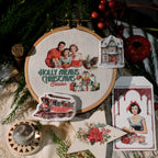 Christmas Family Matte Rub-on Transfers
