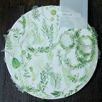 Fresh Green Leaves Vellum Stickers