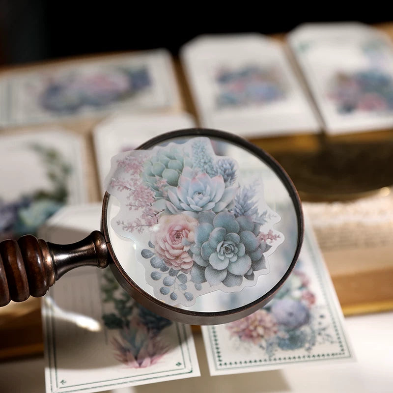 Succulent Vellum Stickers