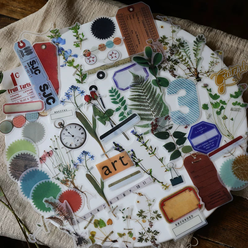 Botanist Vellum Stickers
