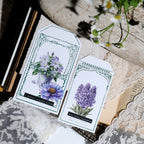 Blooming Flowers Vellum Stickers