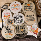 Thanksgiving Quotes UV-DTF Rub-on Stickers