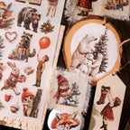 Christmas Matte Rub-on Transfers