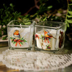 Christmas Birds UV-DTF Rub-on Stickers