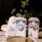 Silver Christmas Matte Rub-on Transfers 2 Small Sheets