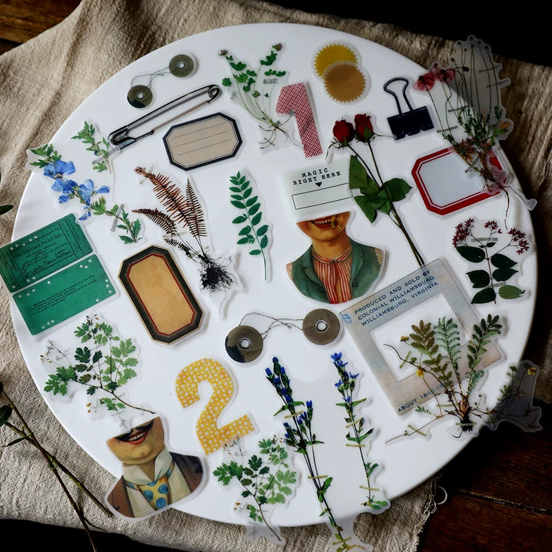 Botanist Vellum Stickers