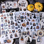 Halloween Dark Matte Rub-on Transfers