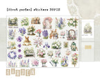 Spring Easter Garden Vellum Stickers