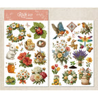 Easter Matte Rub-on Transfers 2 Small Sheets