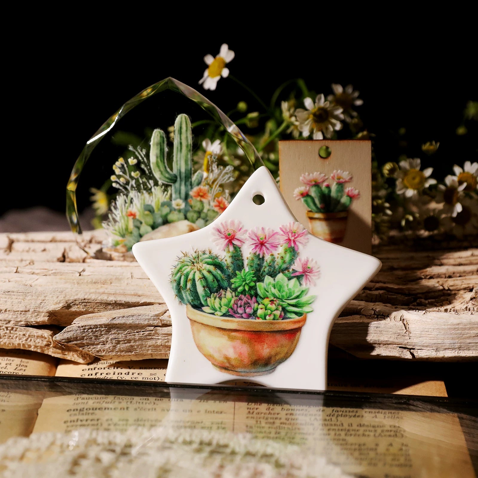 Cactus UV-DTF Rub-on Stickers