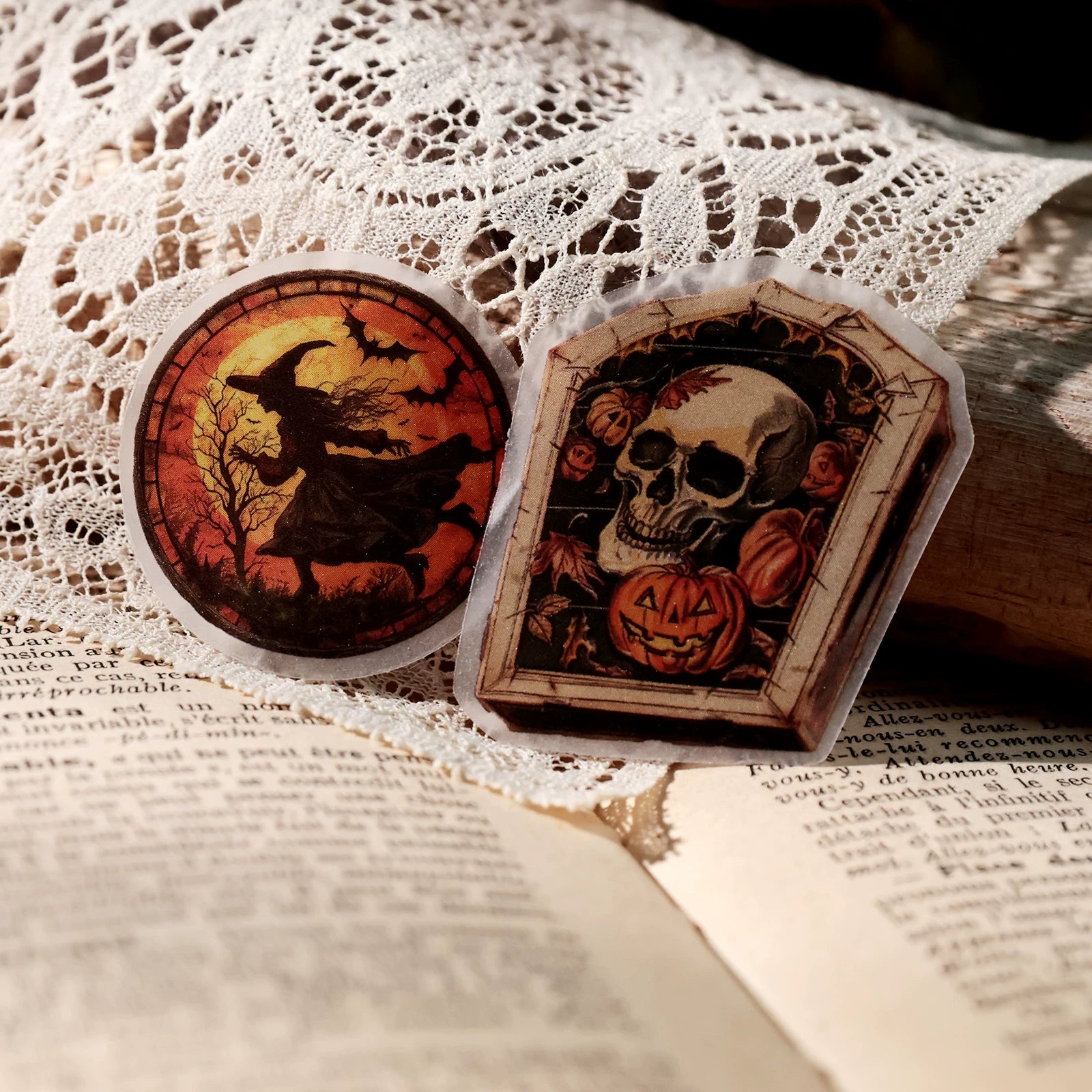 Halloween Adventure Vellum Stickers