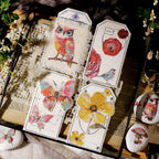 Owl Matte Rub-on Transfers