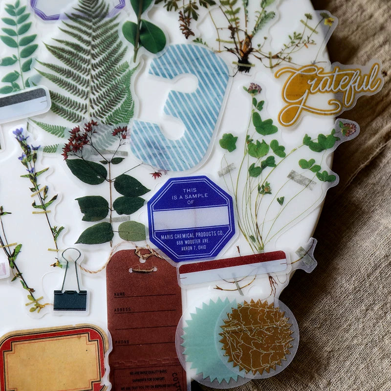 Botanist Vellum Stickers