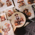Thanksgiving Matte Rub-on Transfers 2 Small Sheets