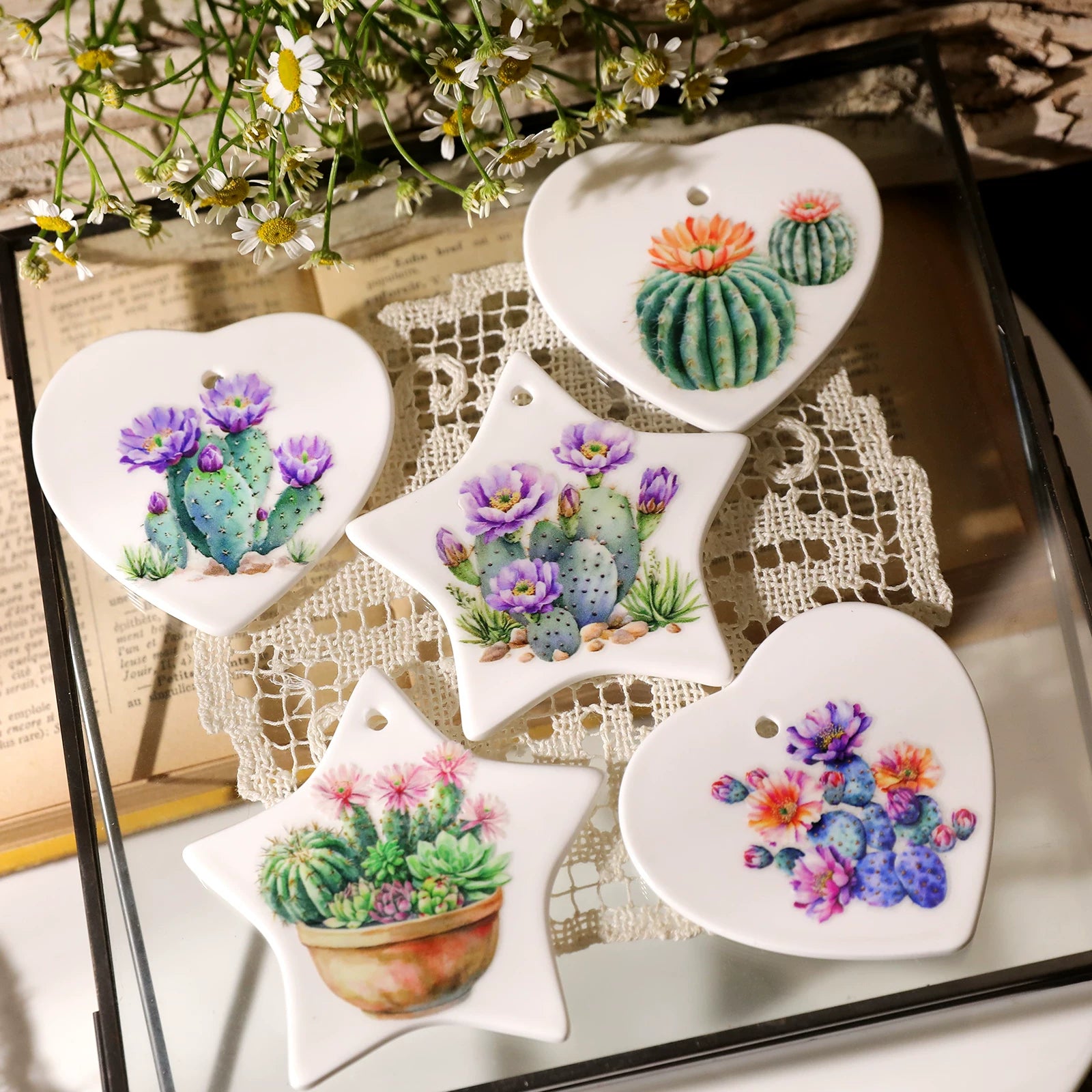 Cactus UV-DTF Rub-on Stickers