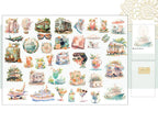 Summer Travel Vellum Stickers