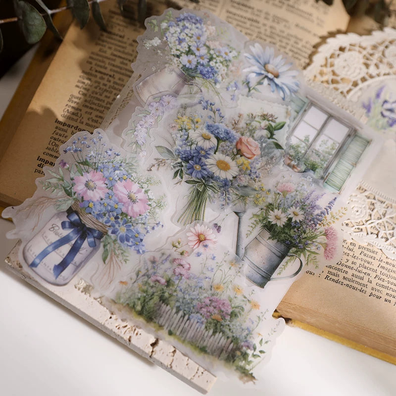 Spring Bouquet Vellum Stickers