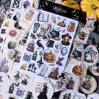 Halloween Dark Matte Rub-on Transfers