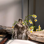 Classical Copperplate Prints Vellum Stickers