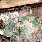 Larger Flowers Vellum Stickers